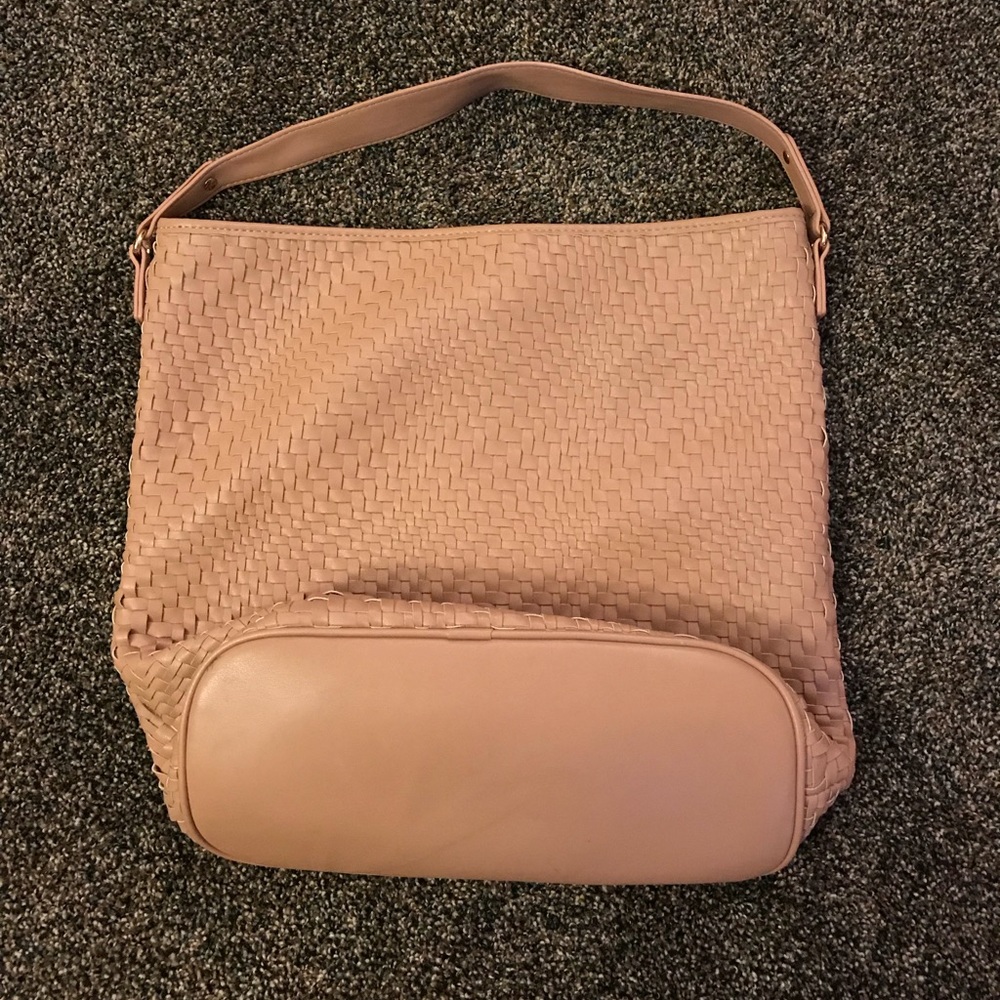 Deux Lux woven hobo bag